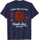 Star Wars Valentine's Day Love You To The Death Star & Back T-Shirt - T-Shirt | Navy