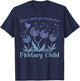 Military Kids Child Month Bloom Where You are Planted Purple T-Shirt - T-Shirt | Navy