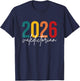 Valedictorian Class of 2026 T-Shirt - T-Shirt | Navy