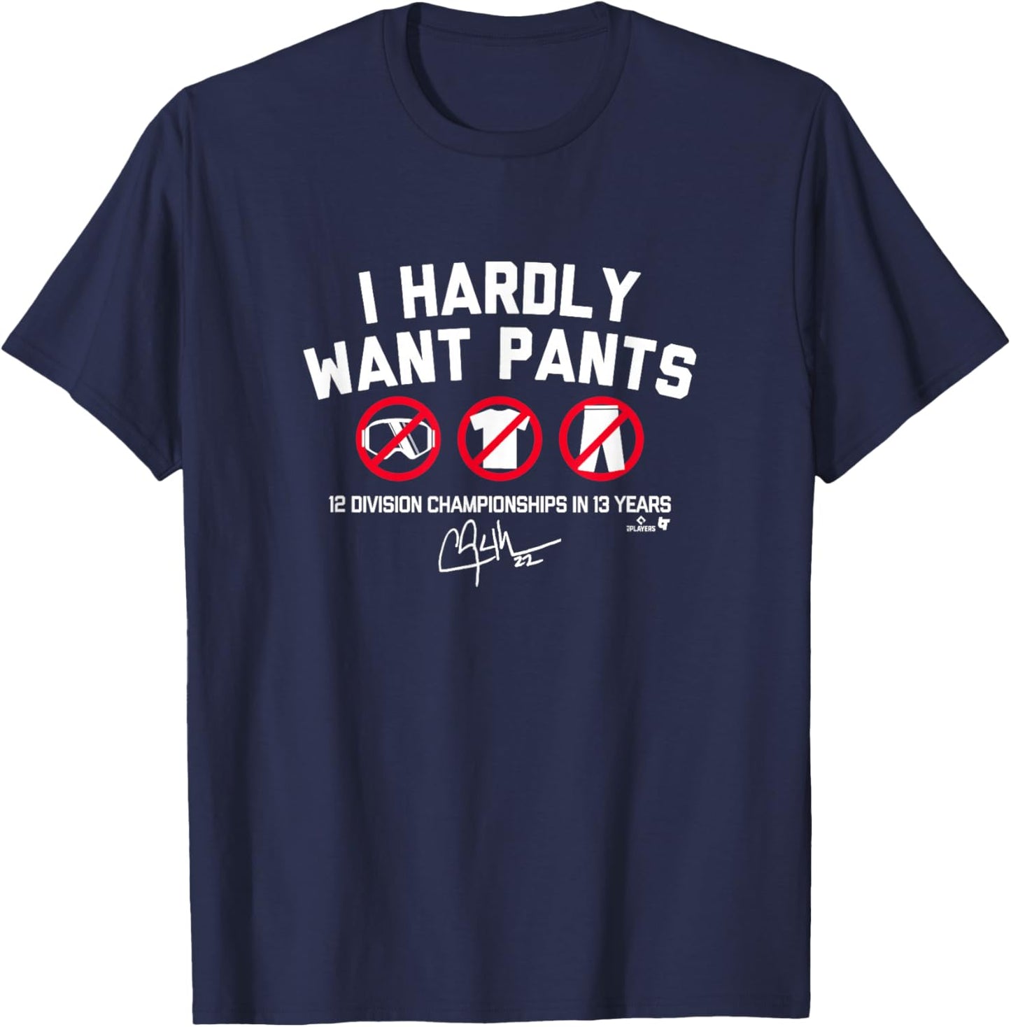 Clayton Kershaw - I Hardly Want Pants, Dave - LA Baseball T-Shirt - T-Shirt | Navy
