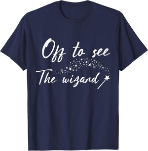 Wicked Off to See Wizard Women Kids T-Shirt - T-Shirt | Navy