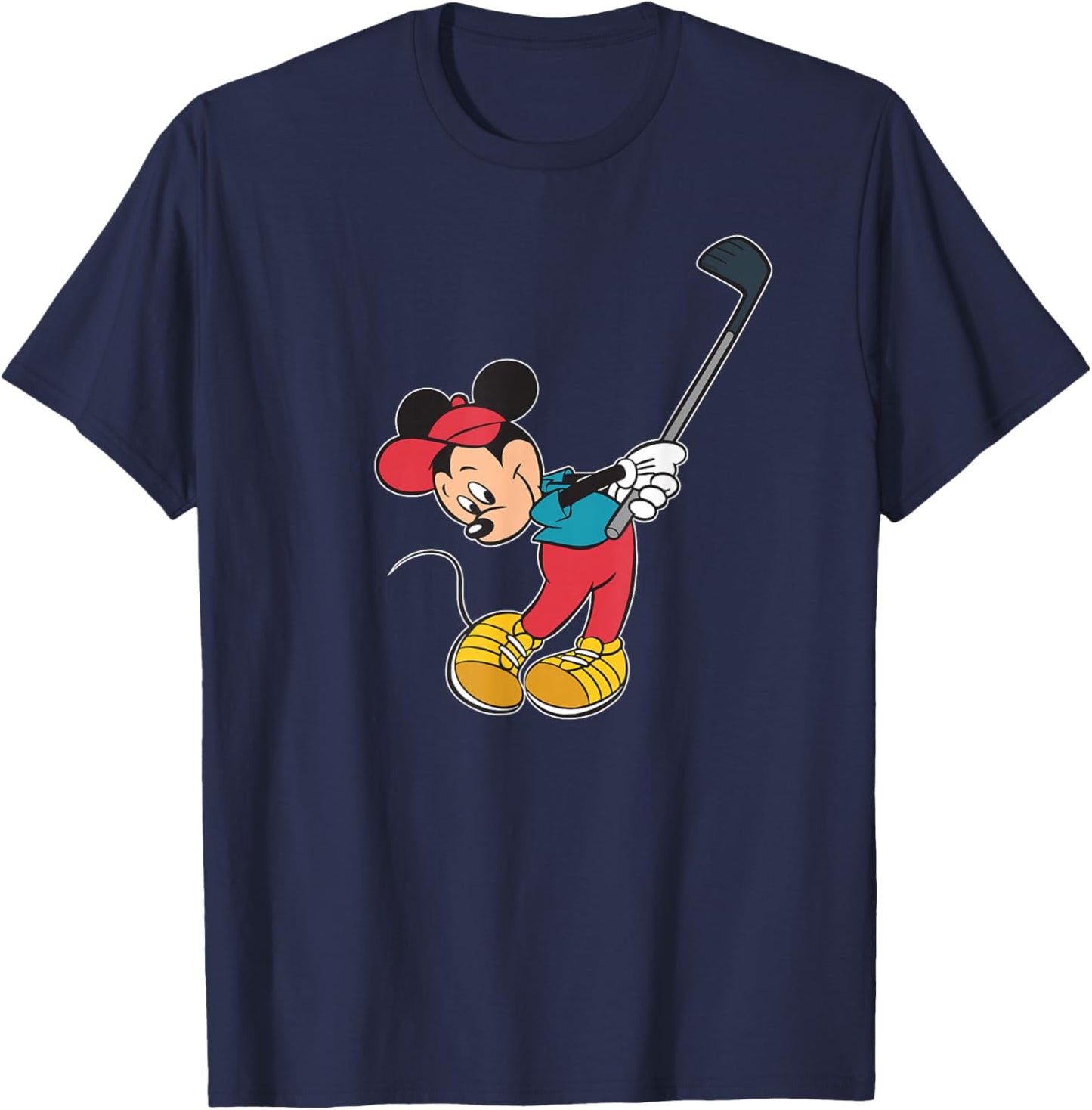 Disney Sports Golf Mickey Mouse Golfing T-Shirt - T-Shirt | Navy