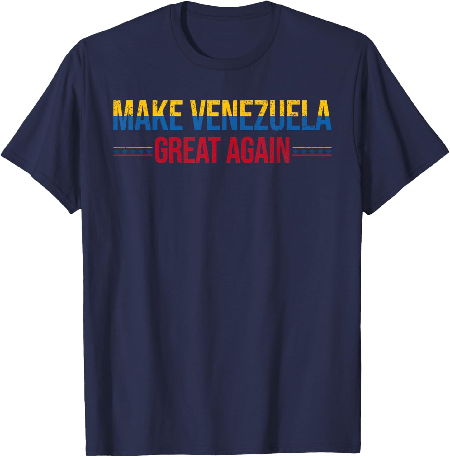 Make Venezuela Great Again T-Shirt - T-Shirt | Navy