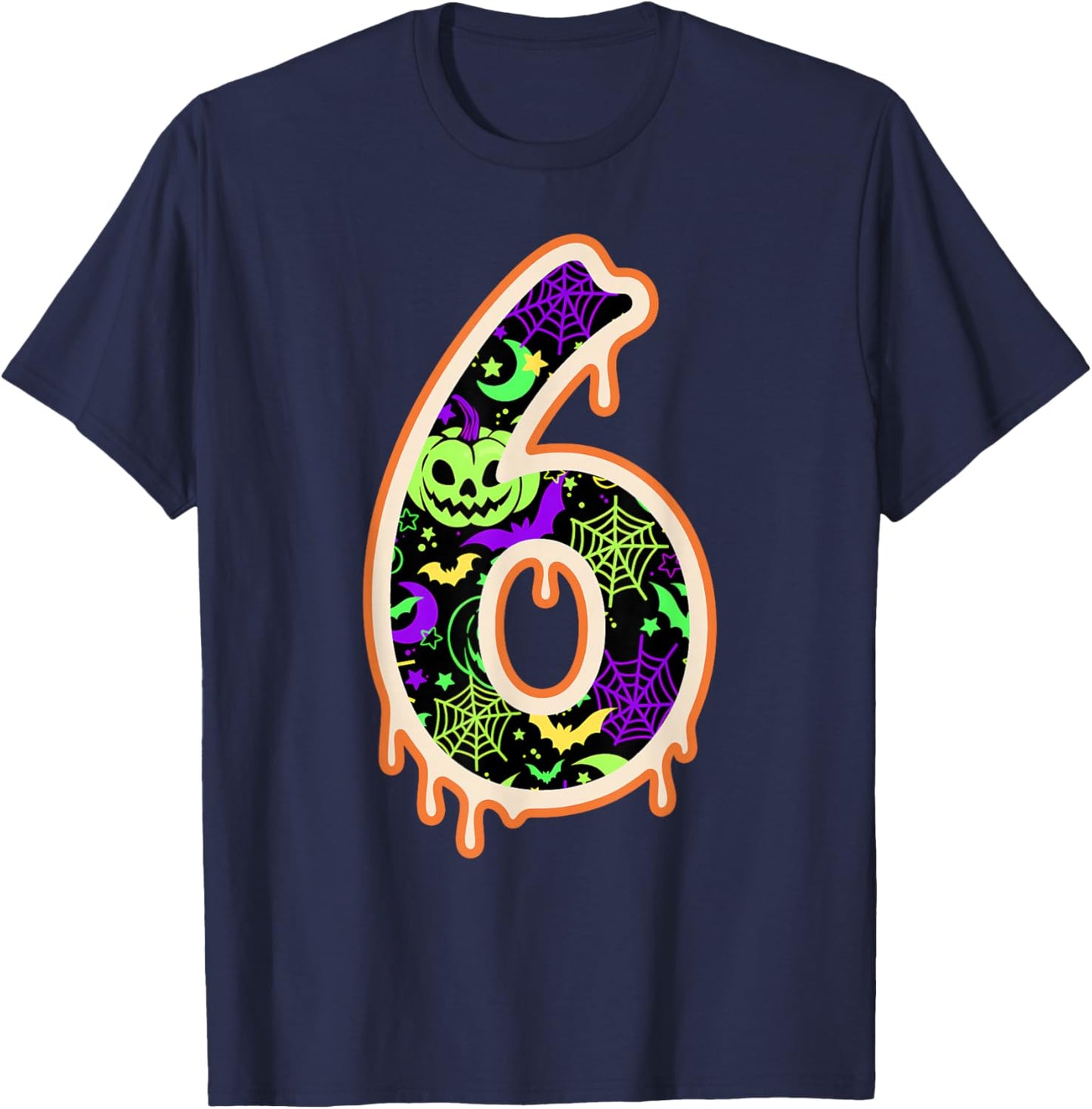 Six Seven Meme 6 7 Halloween Costume Couple Men Women T-Shirt - T-Shirt | Navy