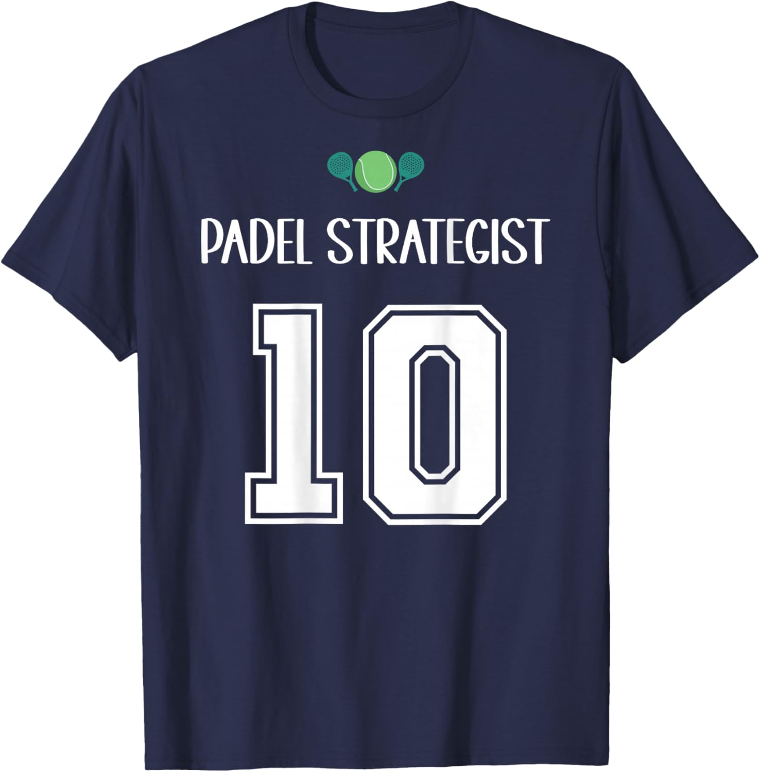 Funny Padel Tennis Group Jersey for Padel Team Padel T-Shirt - T-Shirt | Navy