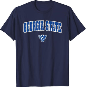 Georgia State University Panthers Arch Logo T-Shirt - T-Shirt | Navy
