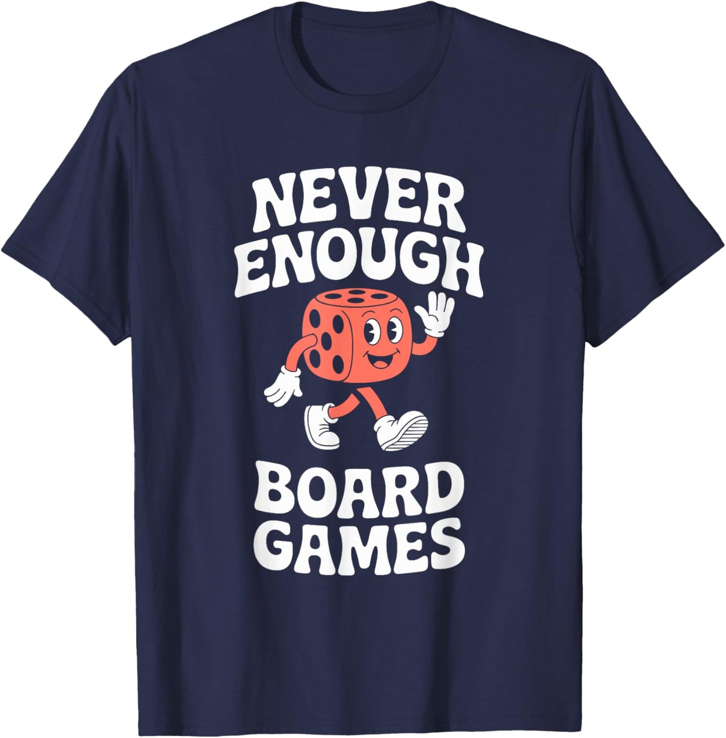Funny Board Games or Board Game Boardgame Boardgames Retro T-Shirt - T-Shirt | Navy