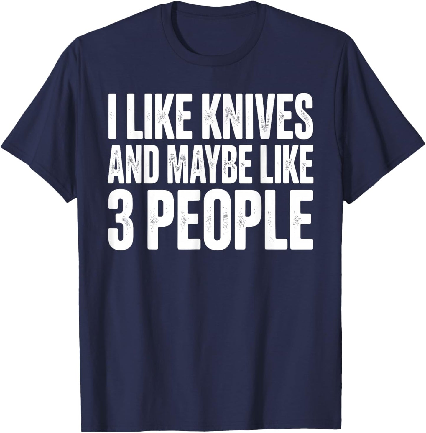 Best Knife Design Women EDC Pocket Knife Collector T-Shirt - T-Shirt | Navy