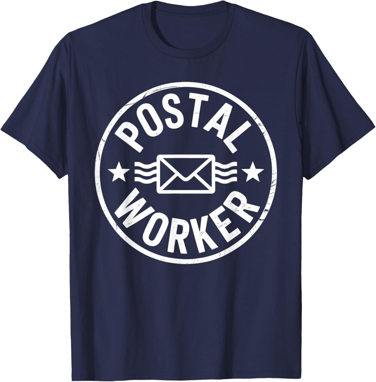 Funny Postal Worker Art Women Mail Man Mail Carrier T-Shirt - T-Shirt | Navy