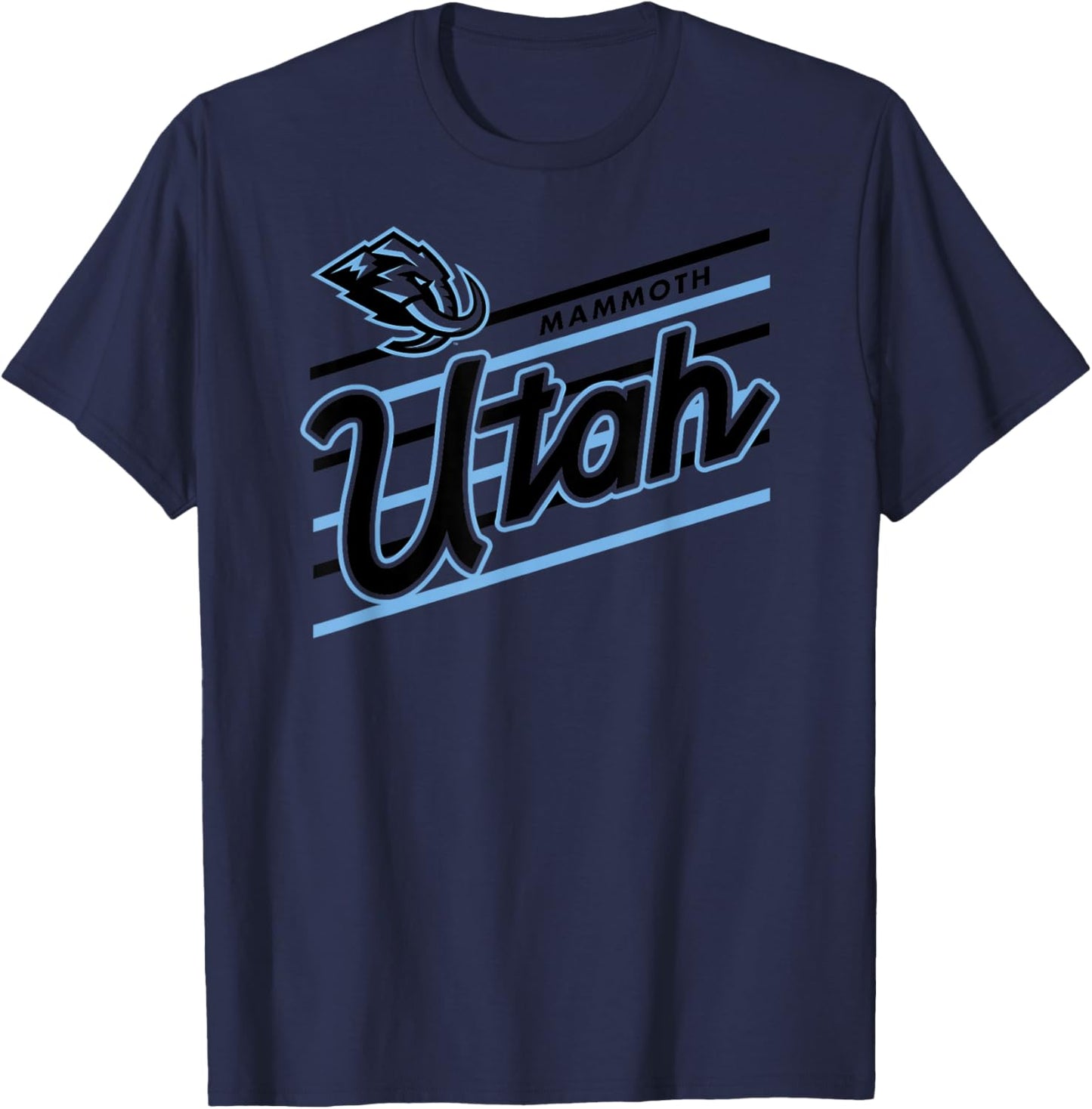 Retro Performer White NHL Officially Licensed T-Shirt - T-Shirt | Navy