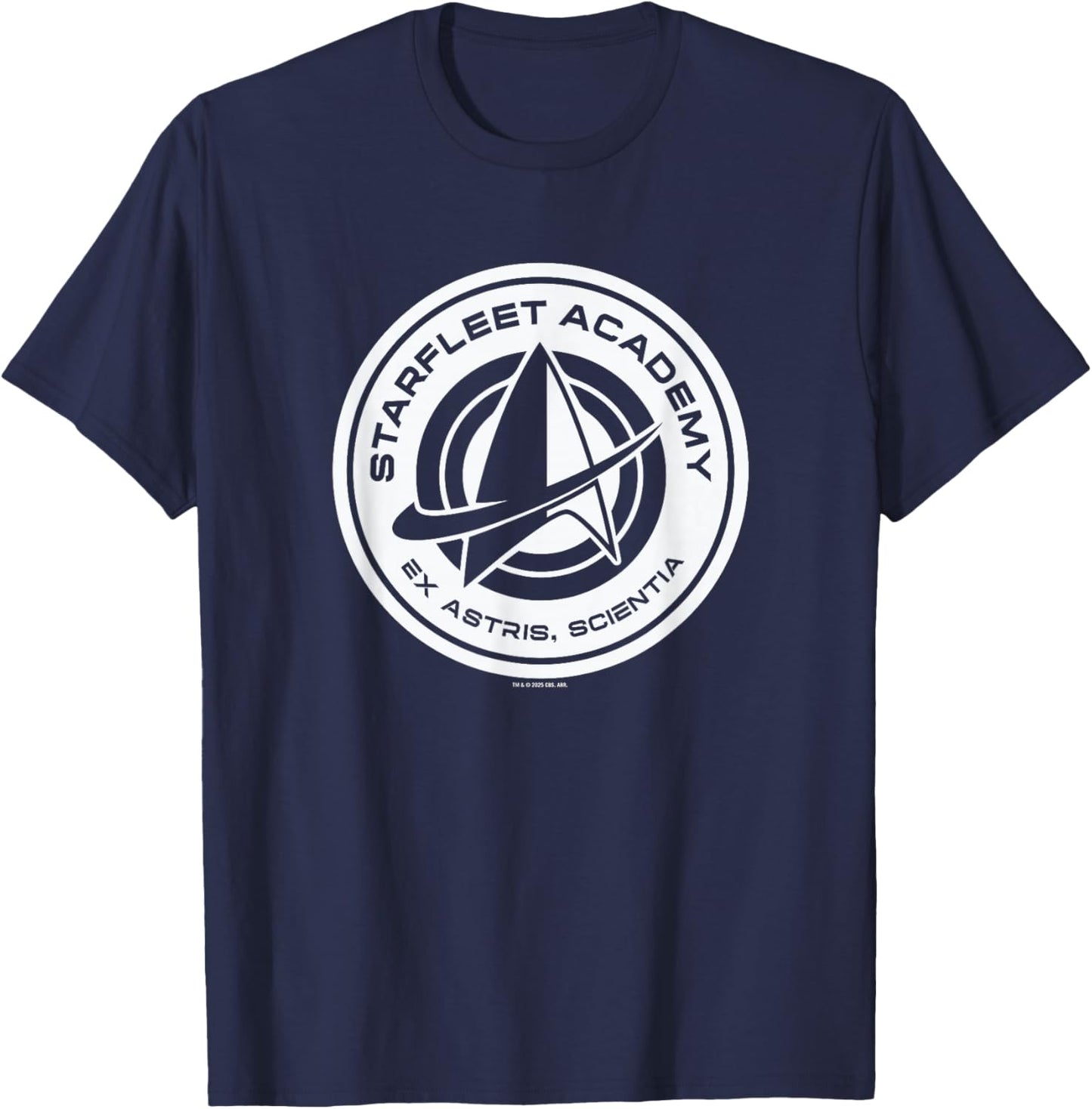 Star Trek Starfleet Academy Logo Officially Licensed T-Shirt - T-Shirt | Navy