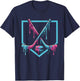 Funny Drip Ice Hockey for Boys Girls Kids T-Shirt - T-Shirt | Navy