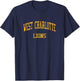 West Charlotte High School HS Charlotte NC Vintage Sports T-Shirt - T-Shirt | Navy