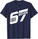 Fun 6 7 Meme Design T-Shirt - T-Shirt | Navy