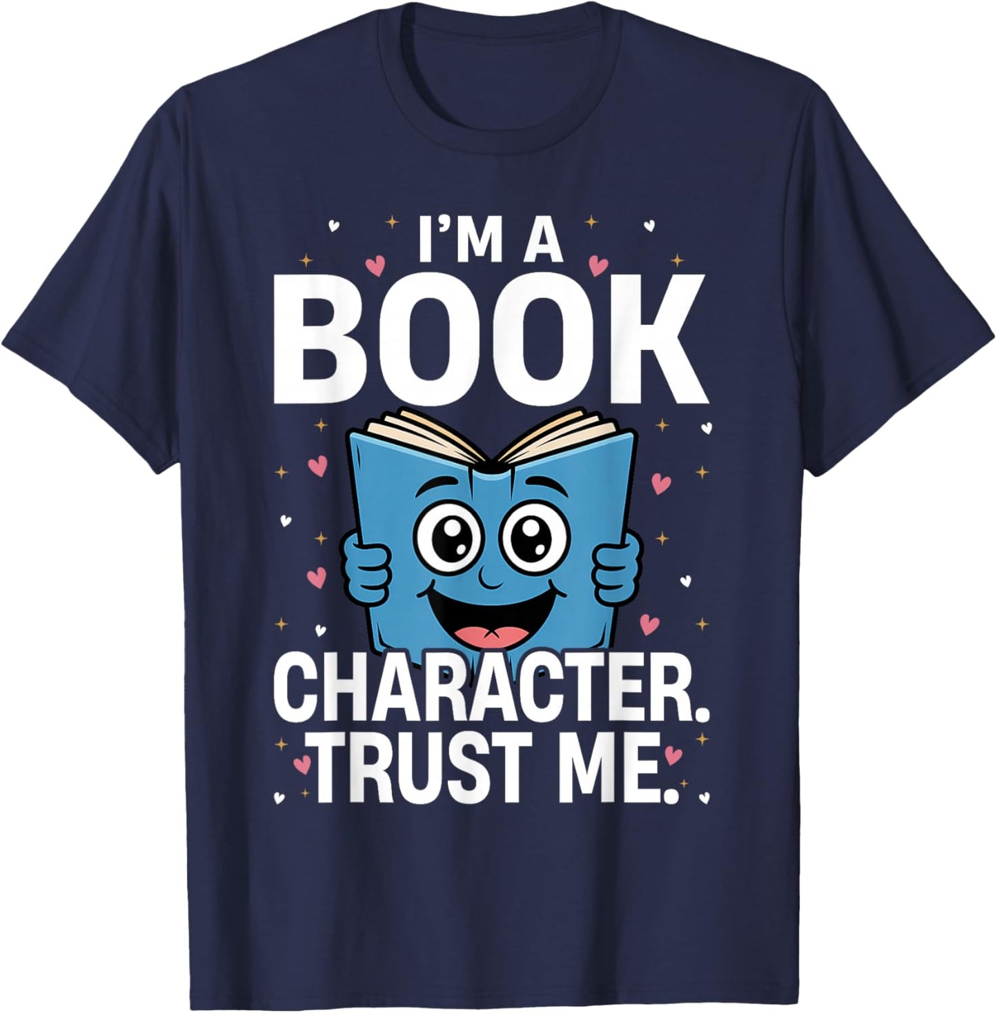 I'm a Book Character Costumes for Kids Storybook T-Shirt - T-Shirt | Navy