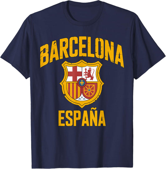 Barcelona España T-Shirt - T-Shirt | Navy