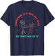 Tomorrow is A New Day with No Mistake in It Vintage Quote T-Shirt - T-Shirt | Navy