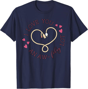 Urology Valentine Day Urologist Nurse Kidney Squad Med Surg T-Shirt - T-Shirt | Navy