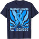 Prostate Cancer Awarness Support T-Shirt - T-Shirt | Navy