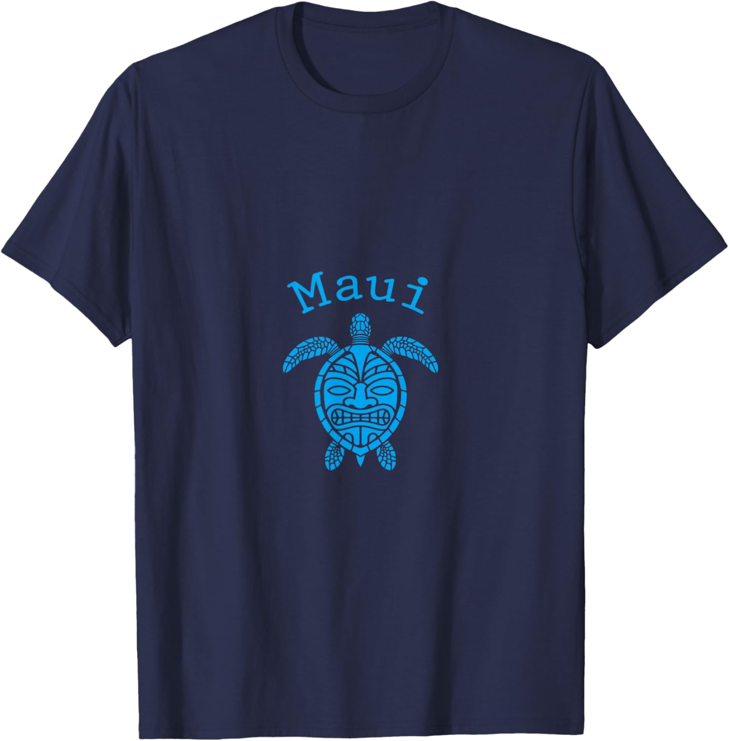 Maui Hawaii Turtle Diving Souvenir Diver T-Shirt - T-Shirt | Navy
