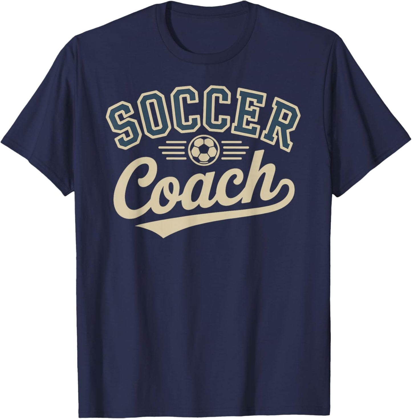 Soccer Coach T-Shirt - T-Shirt | Navy