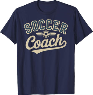 Soccer Coach T-Shirt - T-Shirt | Navy