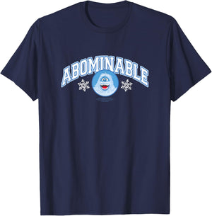 Rudolph Bumble The Abominable Snowmonster Retro Christmas T-Shirt - T-Shirt | Navy