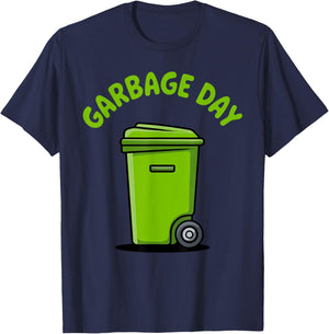Cool Garbage Truck Design Women Trash Garbage Truck T-Shirt - T-Shirt | Navy