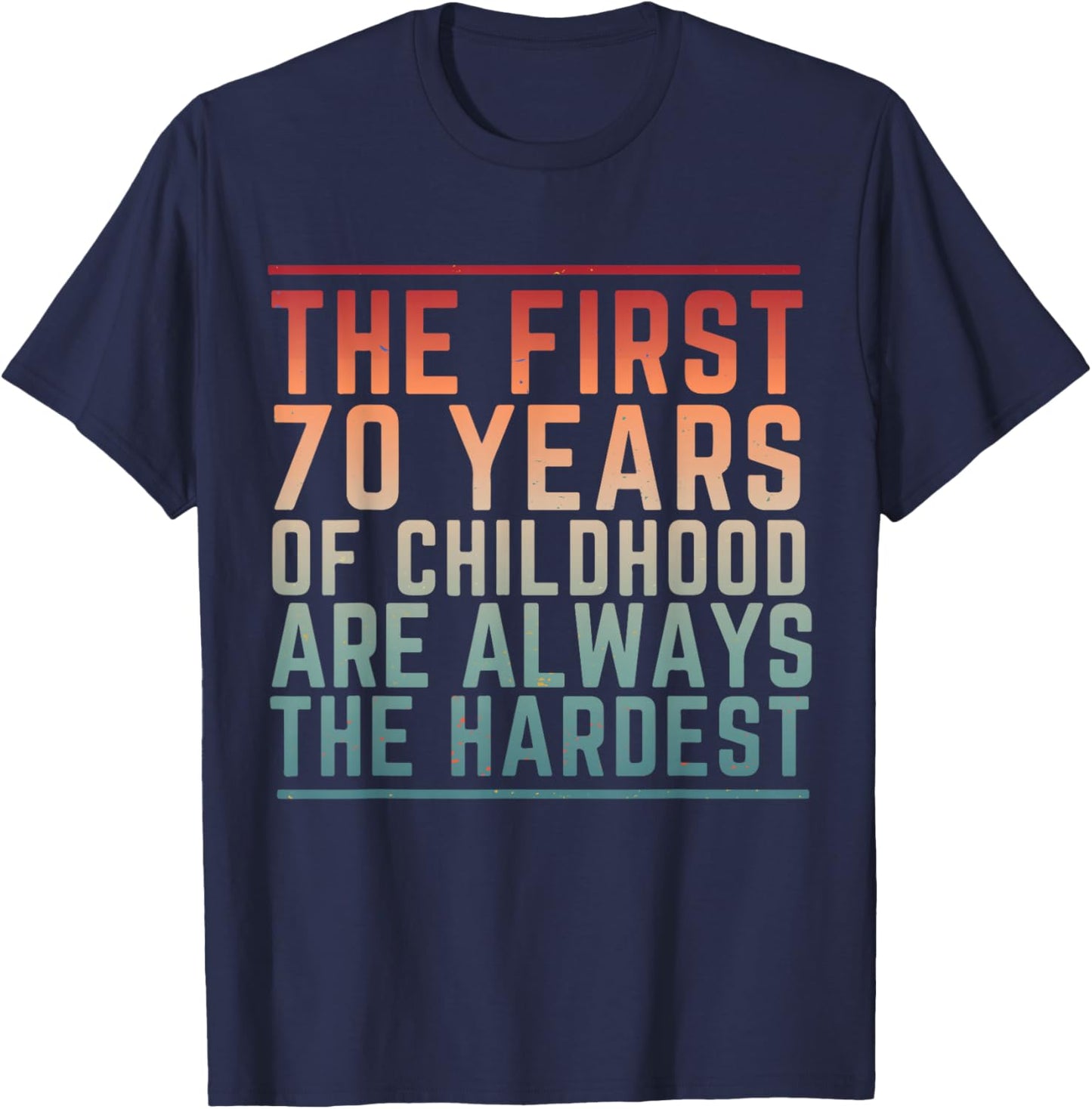 Funny 70 Birthday Legend Turning 70yr Humor Retro 1956 T-Shirt - T-Shirt | Navy
