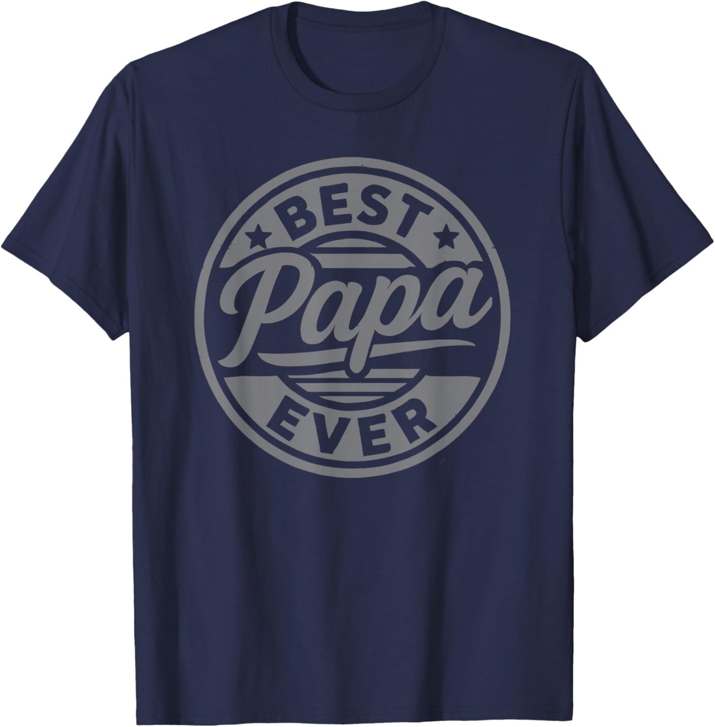 Funny Papa Art for Grandpa from Grandkids Father's Day Papa T-Shirt - T-Shirt | Navy