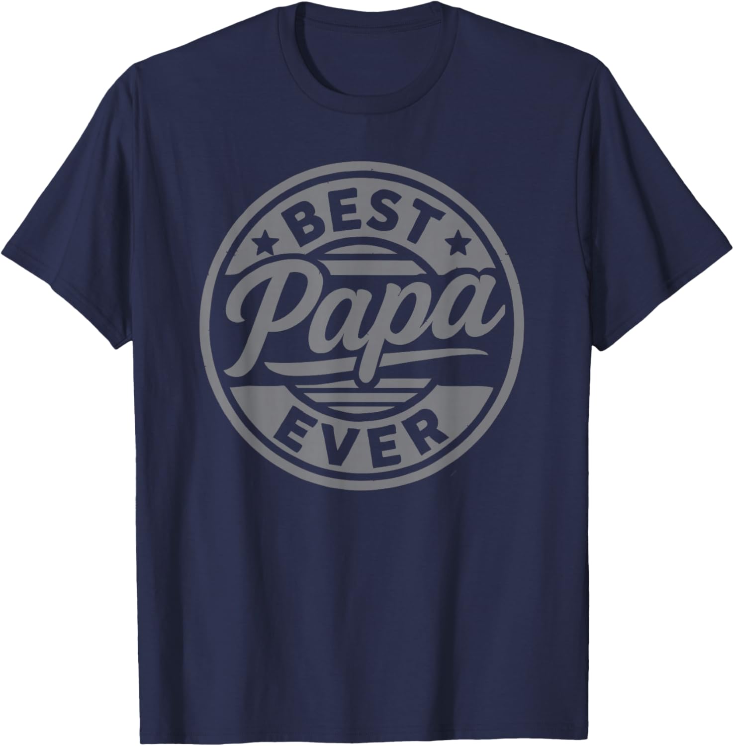 Funny Papa Art for Grandpa from Grandkids Father's Day Papa T-Shirt - T-Shirt | Navy