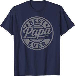 Funny Papa Art for Grandpa from Grandkids Father's Day Papa T-Shirt - T-Shirt | Navy