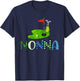 Nonna Golf Sport Matching Family Golf Lover T-Shirt - T-Shirt | Navy