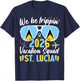 St. Lucia Vacation Family Friends Trip Cruise 2026 Matching T-Shirt - T-Shirt | Navy