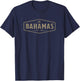 Vintage Bahamas Preppy Retro Throwback Souvenir T-Shirt - T-Shirt | Navy