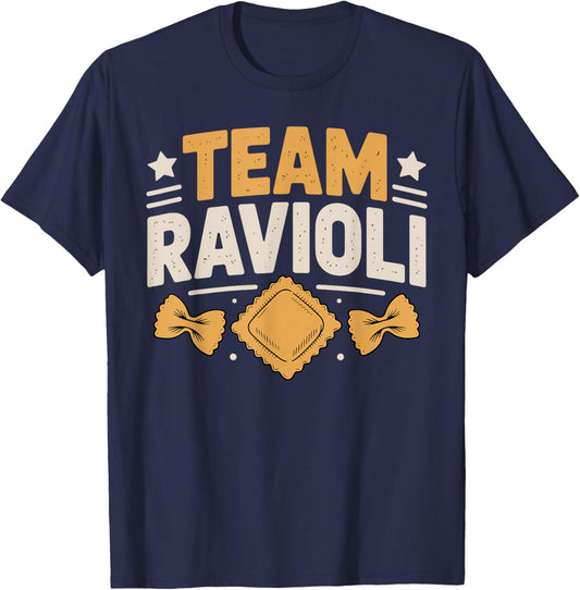 Funny Ravioli Art Women Ravioli Pasta Fan Ravioli T-Shirt - T-Shirt | Navy