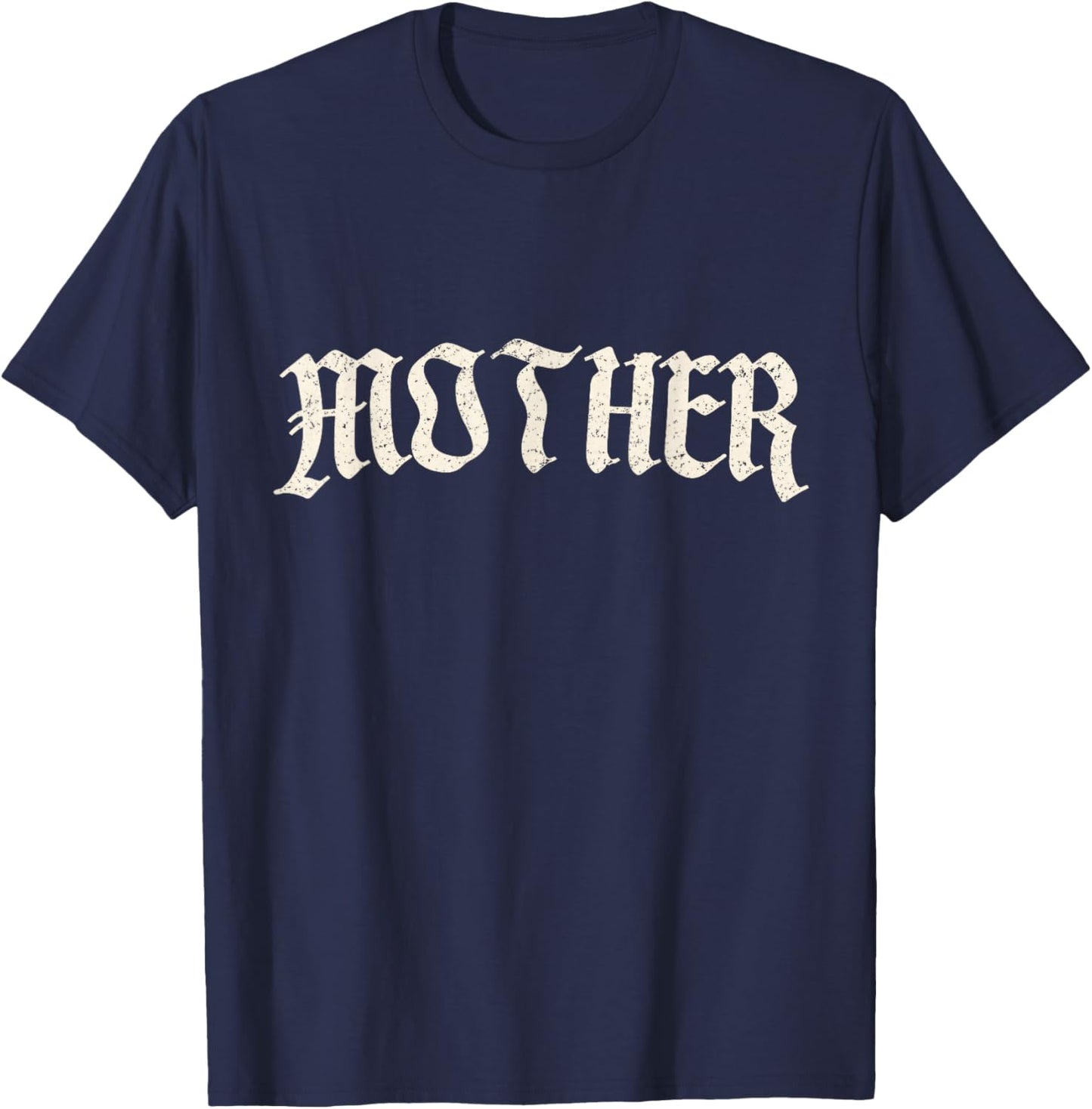 Gothic Mom Metalcore Alternative Trendy Goth Mother T-Shirt - T-Shirt | Navy