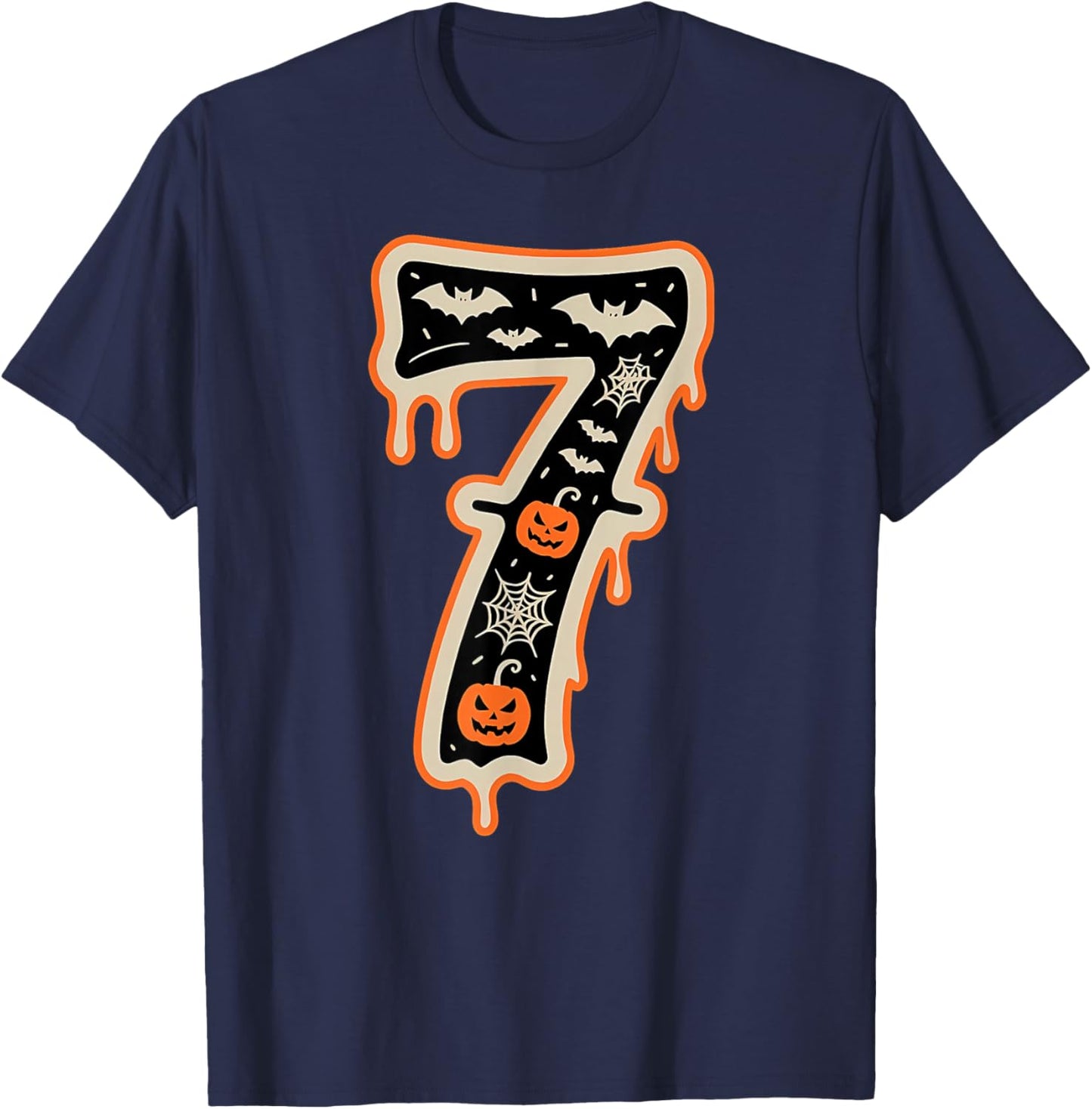 Funny 67 Six Seven Meme Couple Matching Halloween Costume T-Shirt - T-Shirt | Navy