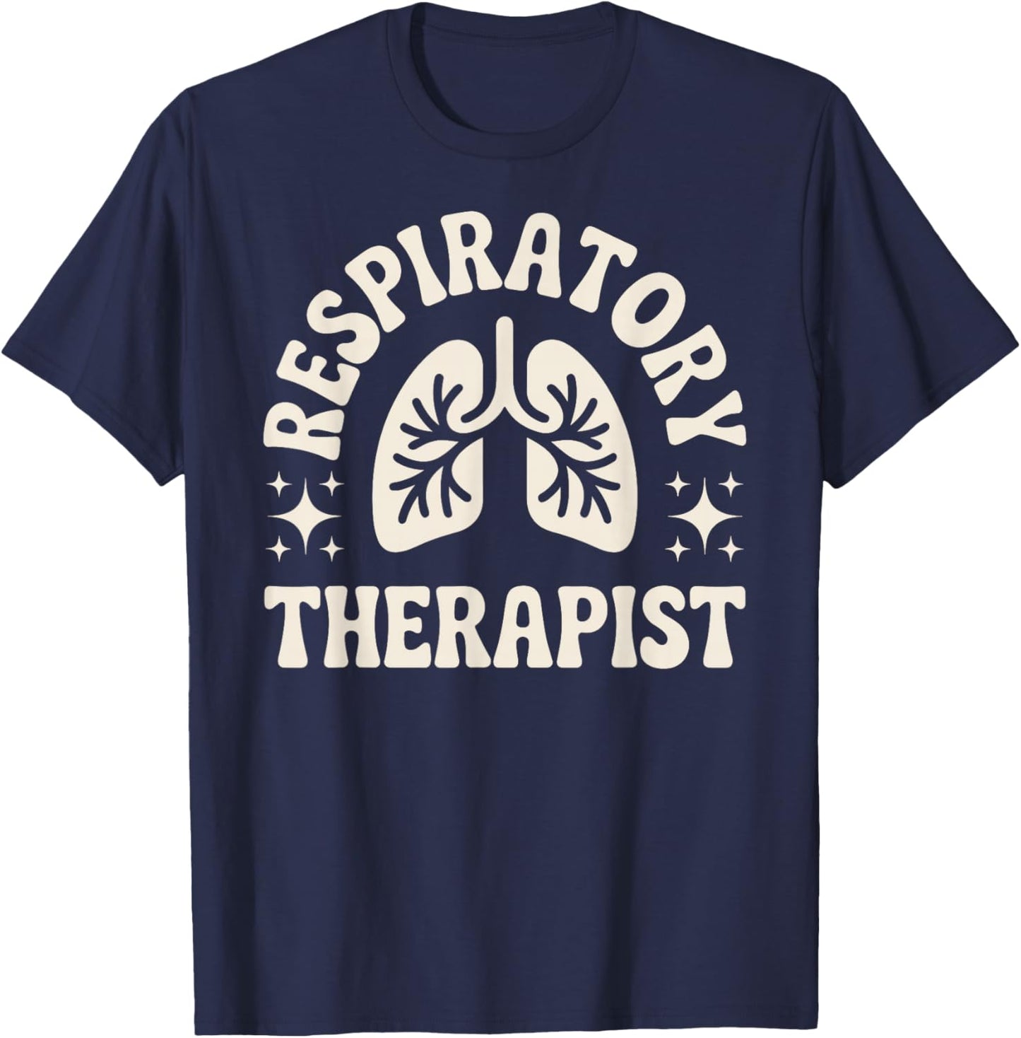 Respiratory Therapist T-Shirt - T-Shirt | Navy