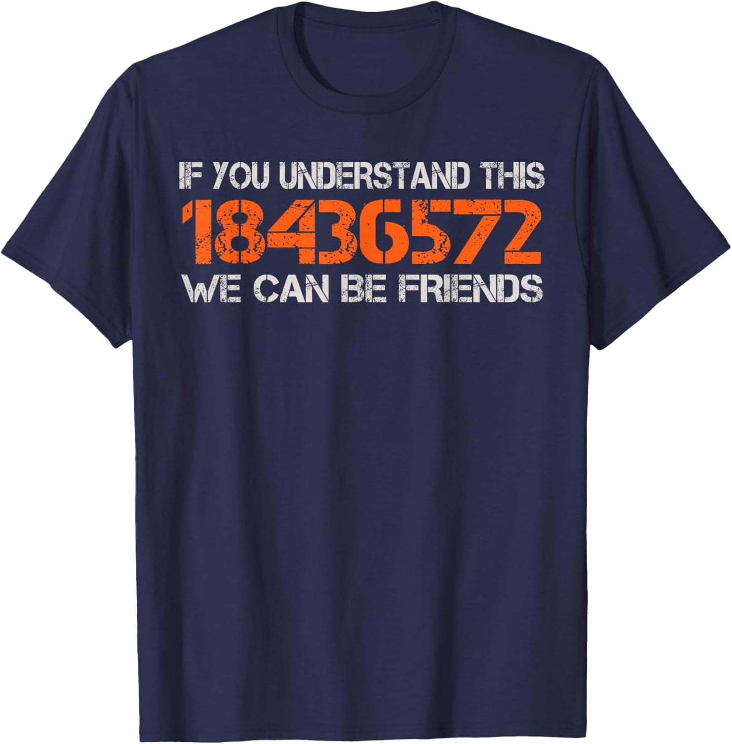Retro 18436572 Engine Firing Order Funny Mechanic Men Garage T-Shirt - T-Shirt | Navy