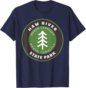 Haw River State Park North Carolina NC Vacation T-Shirt - T-Shirt | Navy