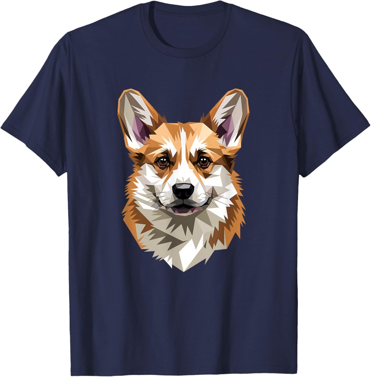 Corgi Welsh Corgi Cardigan Dogs Cute Welsh Corgis T-Shirt - T-Shirt | Navy