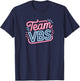 I Love Team VBS 2026 Vacation Bible School Lighted Sign T-Shirt - T-Shirt | Navy