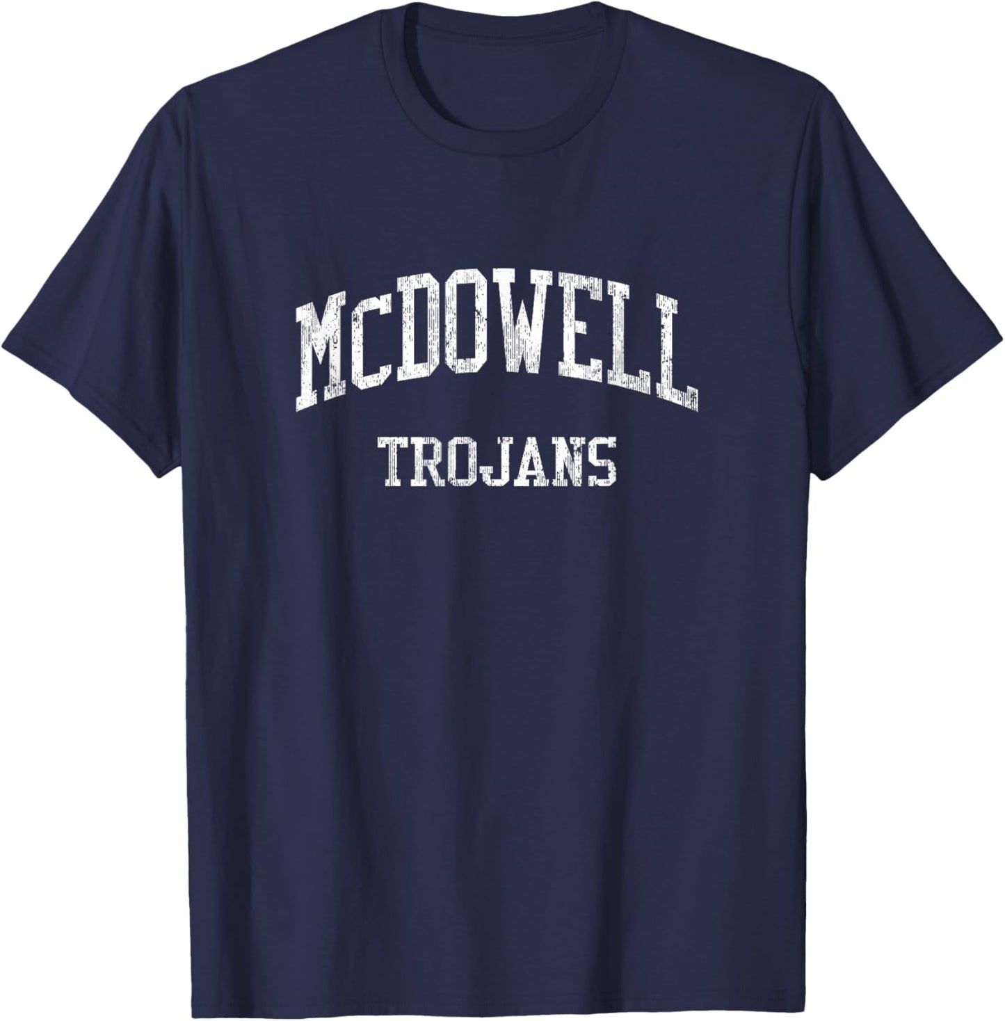 McDowell High School HS Erie PA Vintage Sports T-Shirt - T-Shirt | Navy
