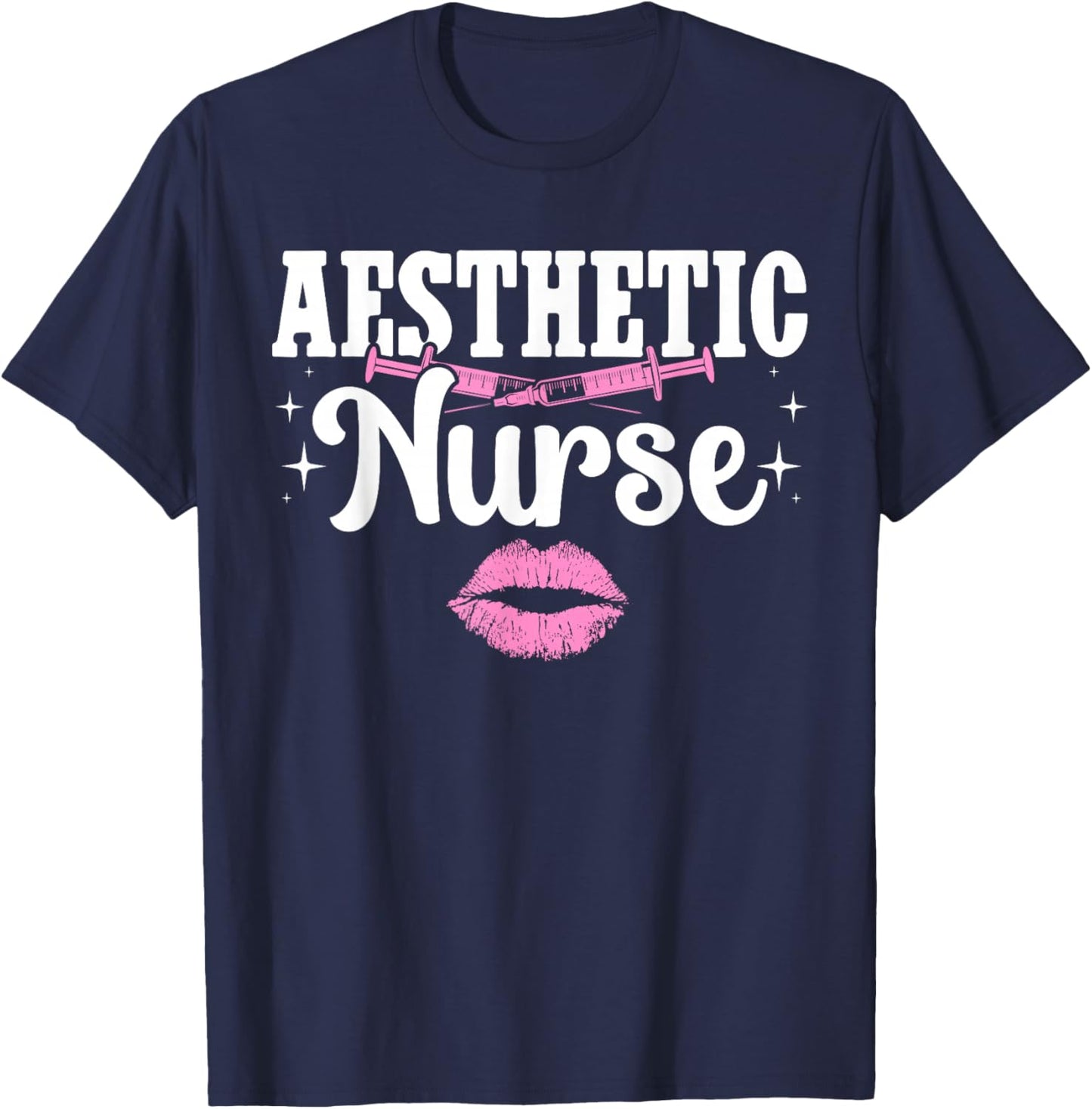 Aesthetic Nurse Injector Aesthetic Nursing T-Shirt - T-Shirt | Navy