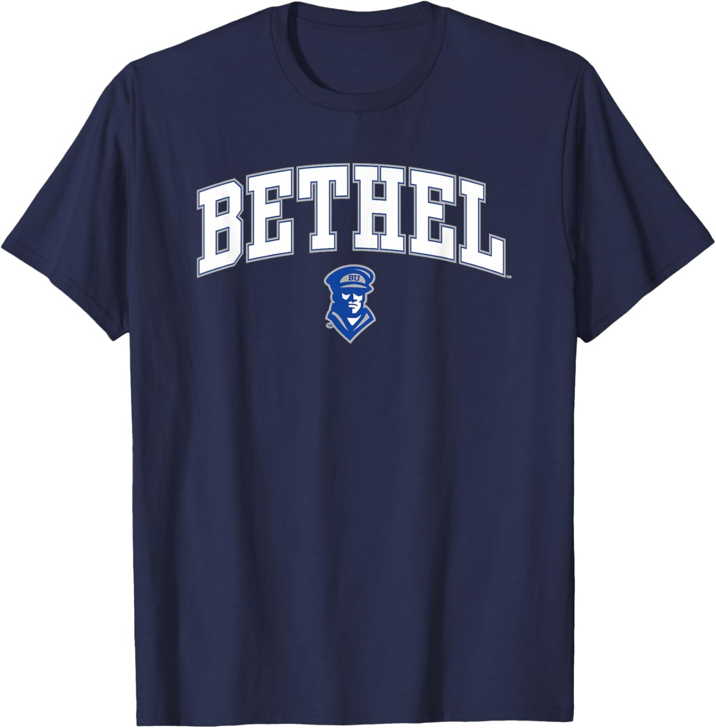 Bethel Pilots Arch Over Royal Officially Licensed T-Shirt - T-Shirt | Navy