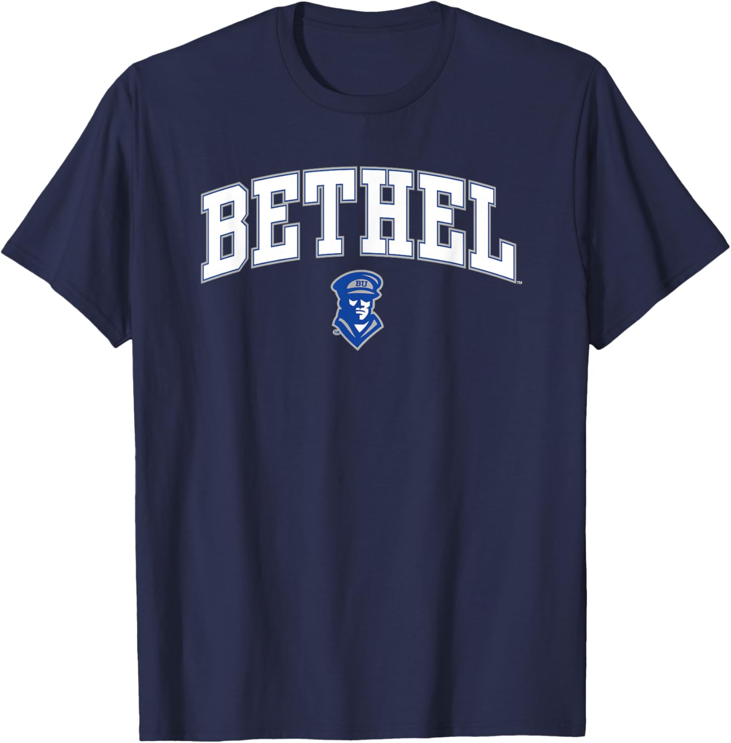 Bethel Pilots Arch Over Royal Officially Licensed T-Shirt - T-Shirt | Navy