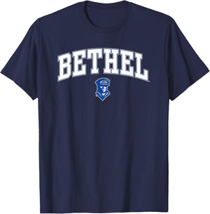 Bethel Pilots Arch Over Royal Officially Licensed T-Shirt - T-Shirt | Navy