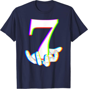Funny 67 Six Seven Meme Couple Matching Halloween Costume T-Shirt - T-Shirt | Navy