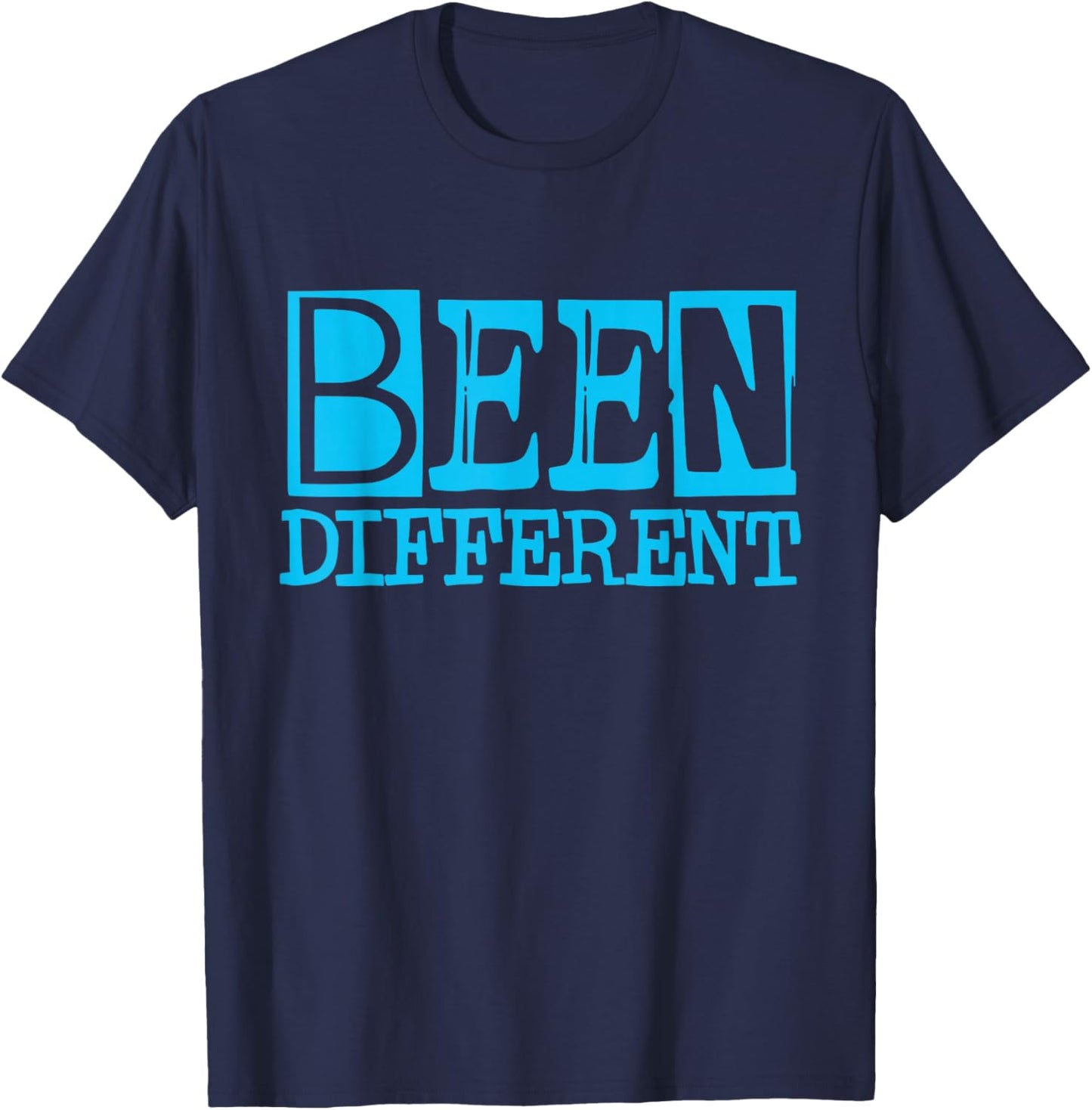 Gamma Blue Black White Match T-Shirt - T-Shirt | Navy